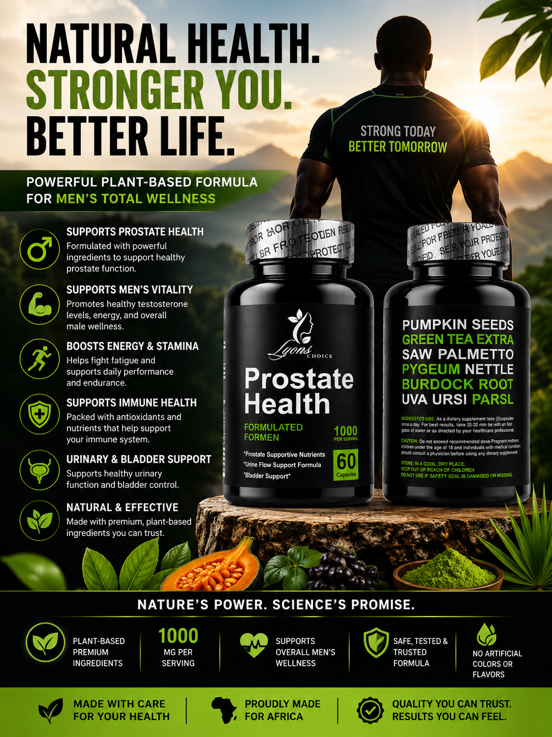 Prostate Support Complex- Advanced Multi-Ingredient Formula