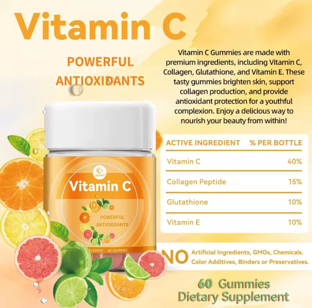 Vitamin C POWERFUL ANTIOXIDENTS