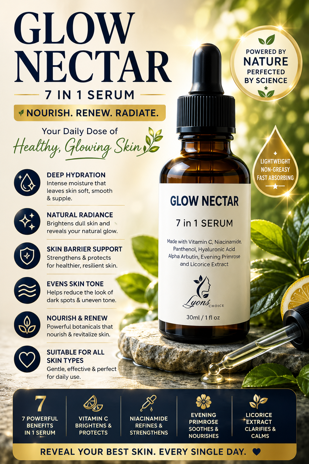Glown Nectar 7 in 1 Serum