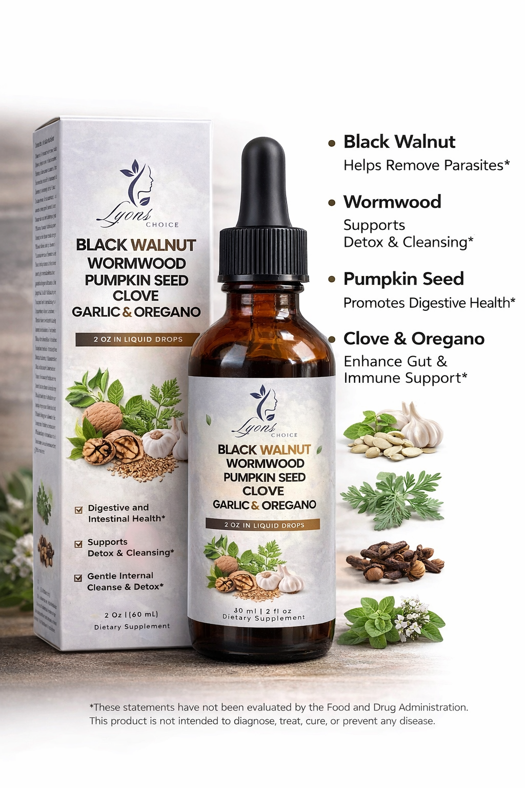 Herbal Digestive and Internal Balance Support