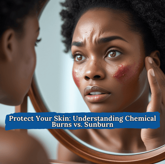 The Difference Between Chemical Burns from Bleaching Products and Sunburn: Dangers and Treatments
