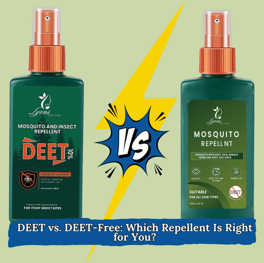 DEET vs. DEET-Free Mosquito Repellents: Benefits, Differences, and How to Choose the Right One