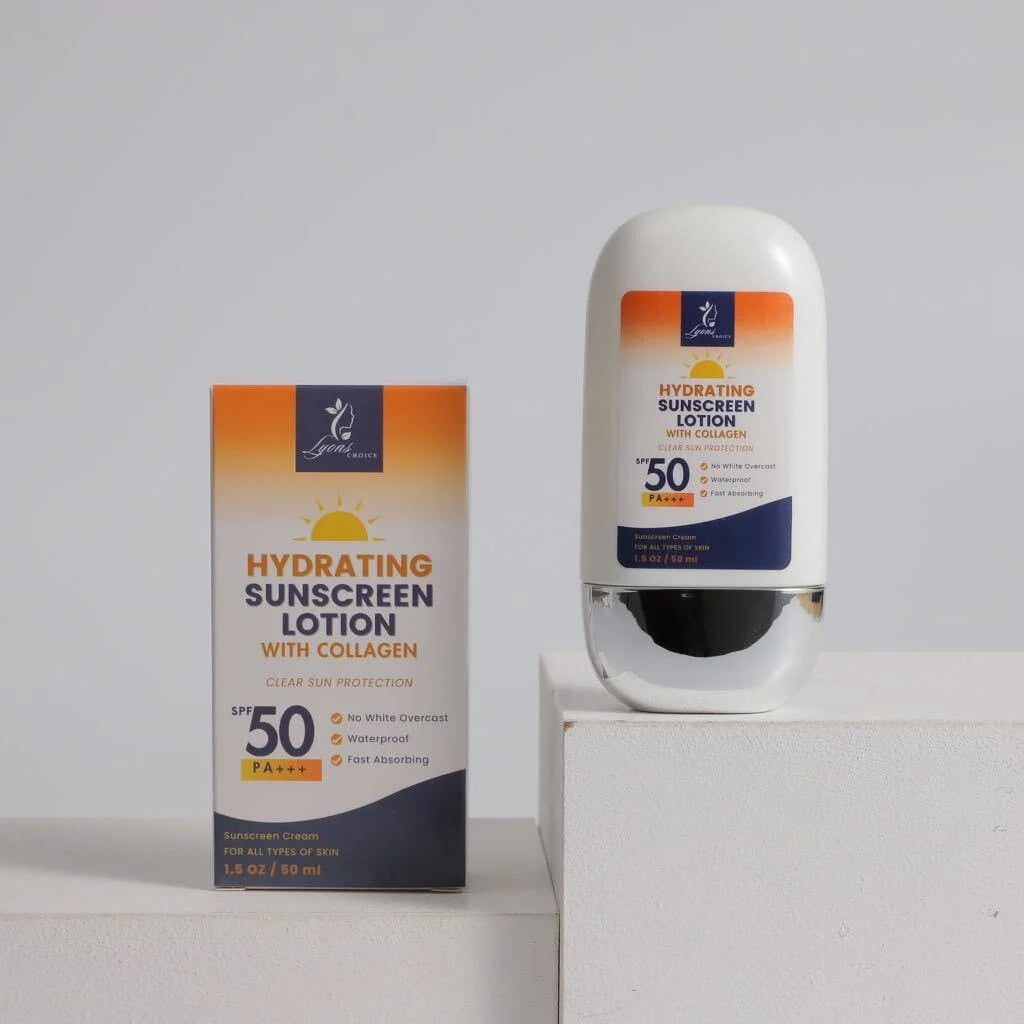 Hydrating Sunscreen Lotion with Collagen