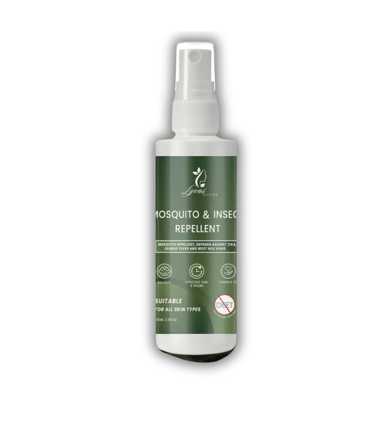 Main Product Image of Lyons Choice DEET-Free Mosquito Repellent Spray (100ml)