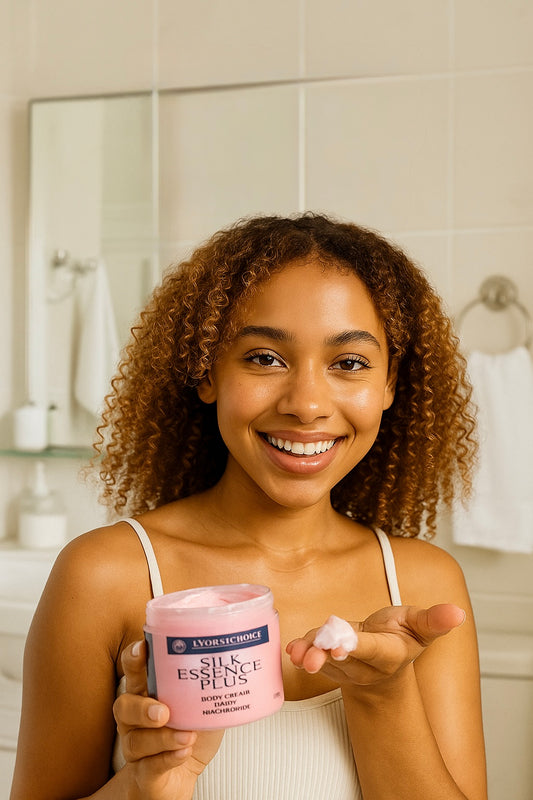 Lyons Choice Silk Essence Plus with Shea Butter, Niacinamide & Alpha Arbutin