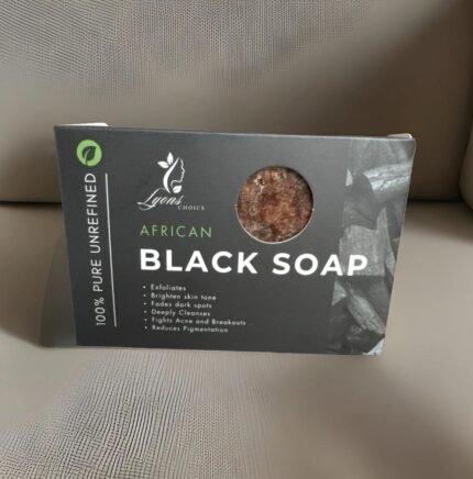 African Black Soap - Gentle Cleansing and Skin Restoration