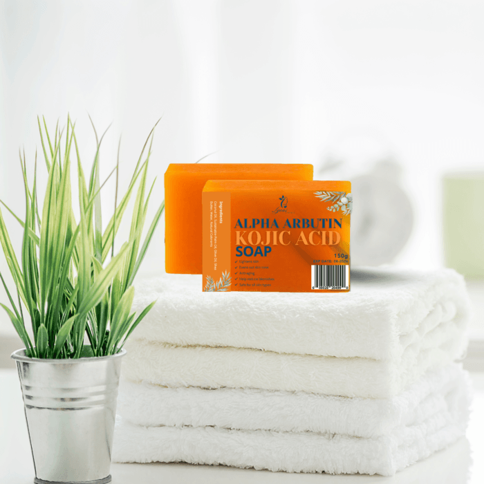 Kojic Acid and Alpha Arbutin Soap